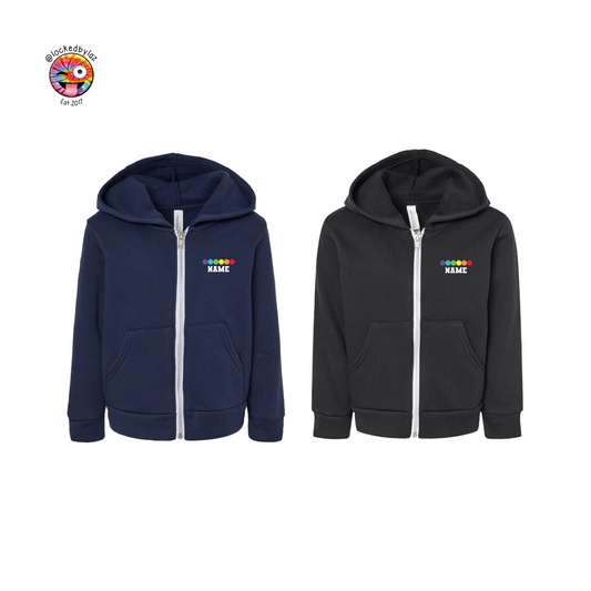 Youth Logo Zip Up Hoodie