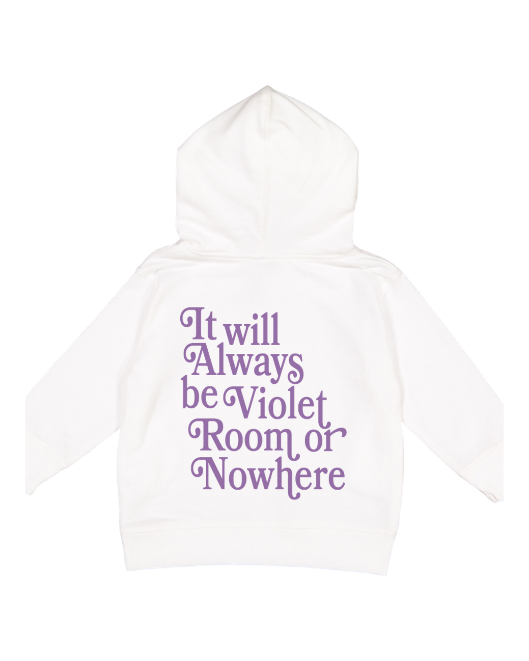 Violet Room or Nowhere Hoodie