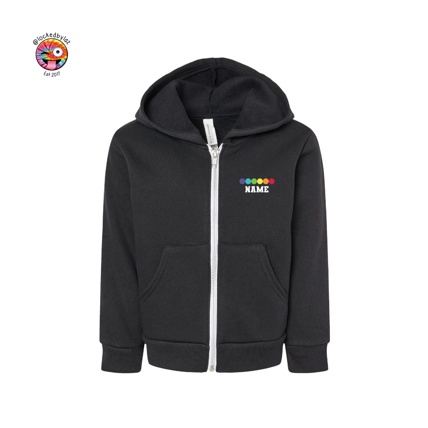 Youth Logo Zip Up Hoodie