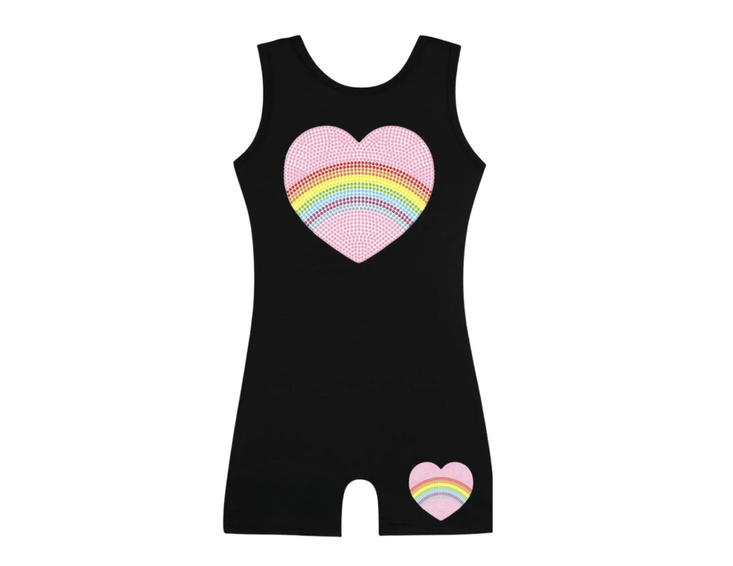 Rainbow Sparkly Shorts Leo