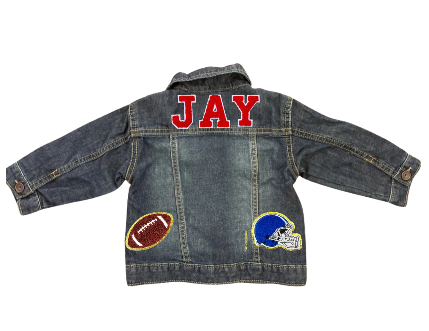 Kids Personalized Denim Jacket