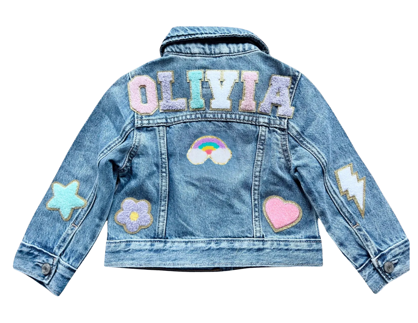 Kids Personalized Denim Jacket
