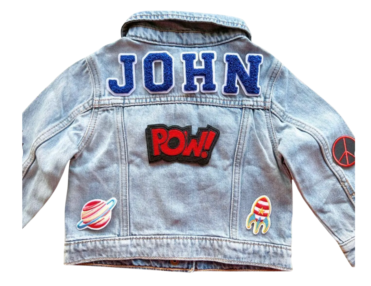 Kids Personalized Denim Jacket
