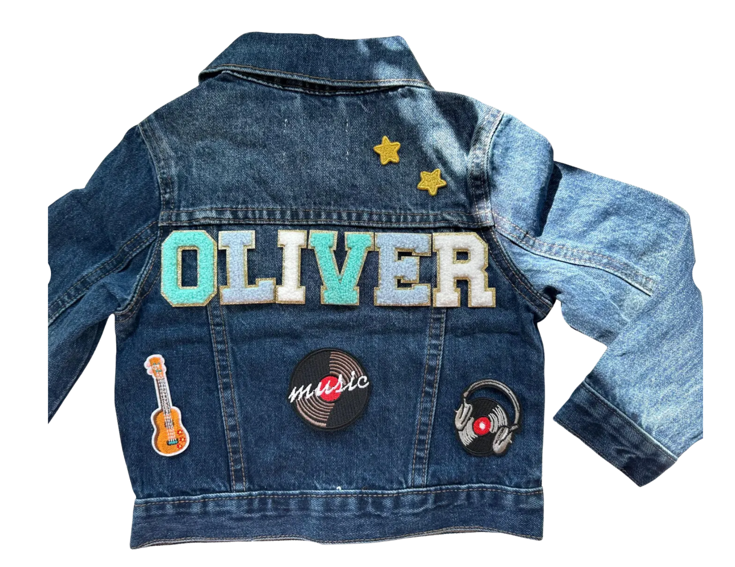Kids Personalized Denim Jacket