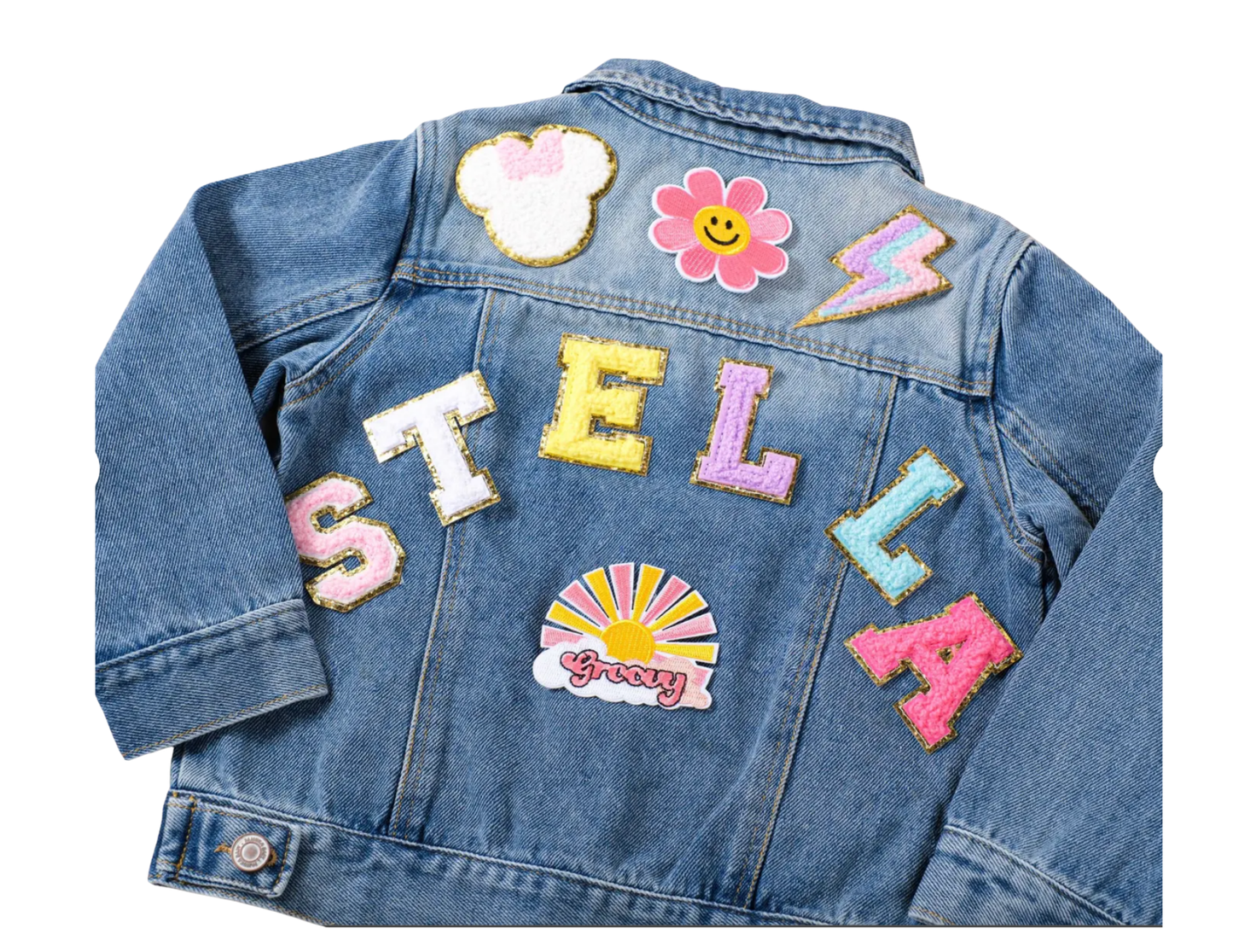 Kids Personalized Denim Jacket