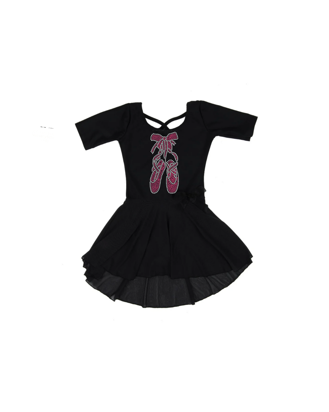 Black Star Sparkly Dance Dress