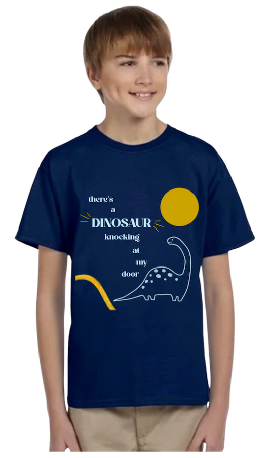 Dinosaur Shabbat Tee