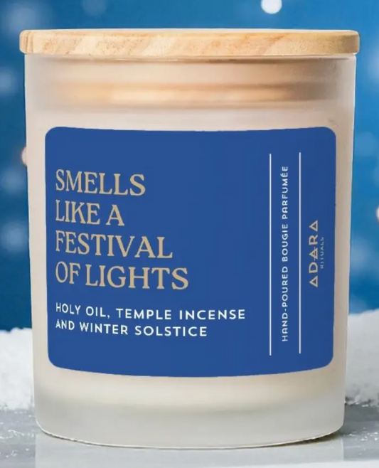 Smells Like a Festival of Lights Candle