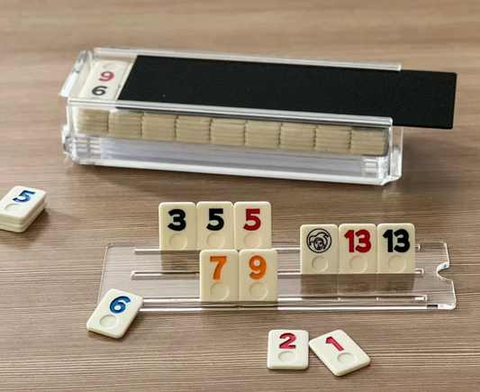 Acrylic Rummy Set